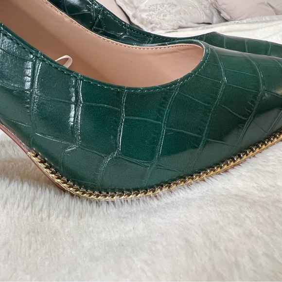 BCBGeneration heels green with gold - Picture 8 of 11